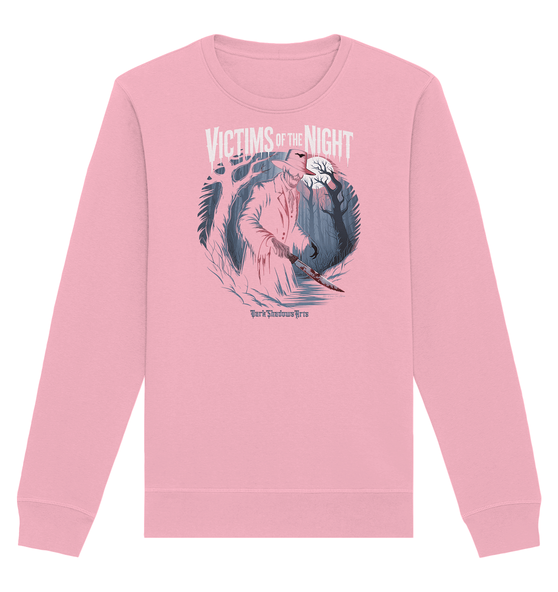 Victims of the Night – Die Jagd beginnt - Organic Basic Unisex Sweatshirt | Sweatshirts | Dark Shadows Arts