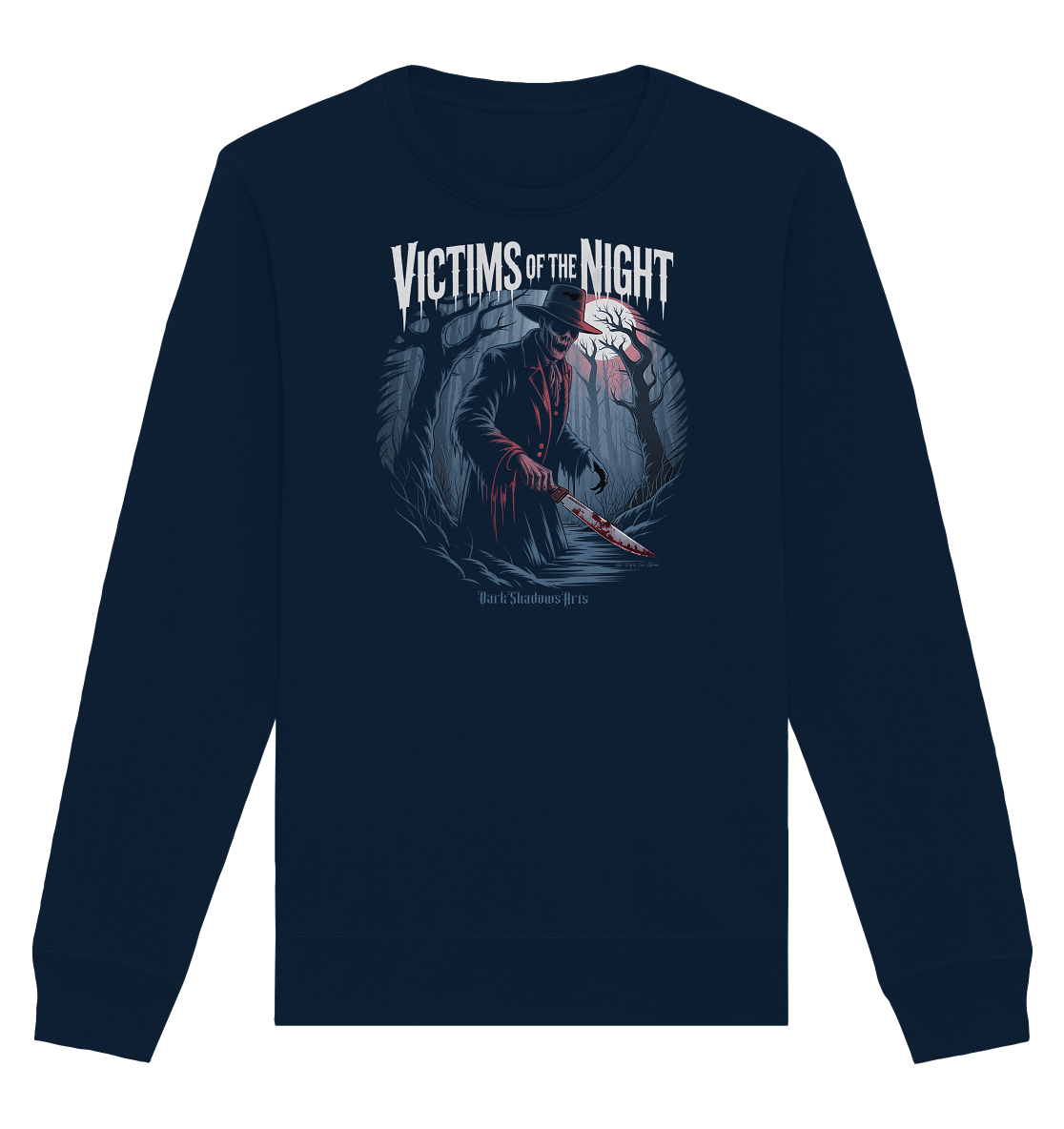 Victims of the Night – Die Jagd beginnt - Organic Basic Unisex Sweatshirt | Sweatshirts | Dark Shadows Arts