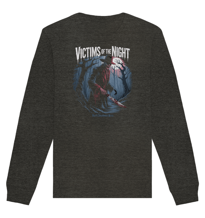 Victims of the Night – Die Jagd beginnt - Organic Basic Unisex Sweatshirt | Sweatshirts | Dark Shadows Arts