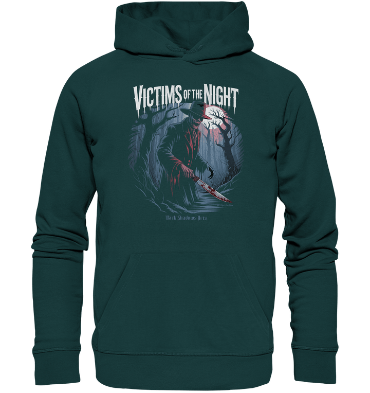 Victims of the Night – Die Jagd beginnt - Organic Hoodie | Hoodies | Dark Shadows Arts
