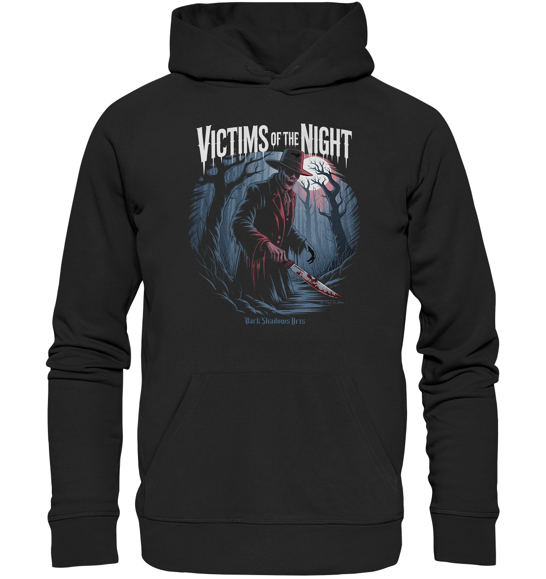 Victims of the Night – Die Jagd beginnt - Organic Hoodie | Hoodies | Dark Shadows Arts