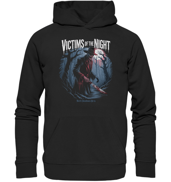 Victims of the Night – Die Jagd beginnt - Organic Hoodie | Hoodies | Dark Shadows Arts