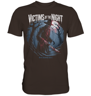 Victims of the Night – Die Jagd beginnt - Premium Shirt | Unisex - Shirts | Dark Shadows Arts