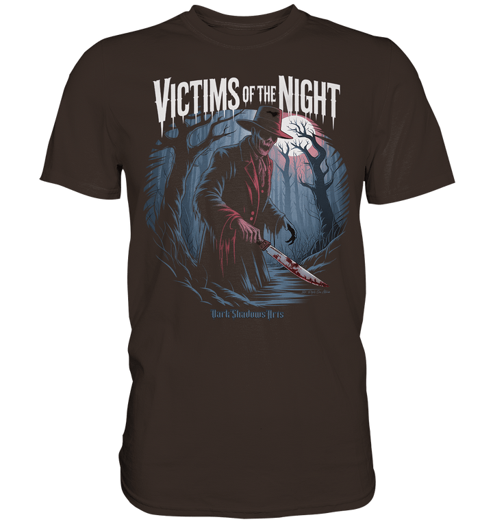 Victims of the Night – Die Jagd beginnt - Premium Shirt | Unisex - Shirts | Dark Shadows Arts