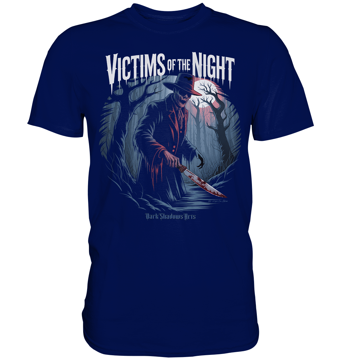 Victims of the Night – Die Jagd beginnt - Premium Shirt | Unisex - Shirts | Dark Shadows Arts
