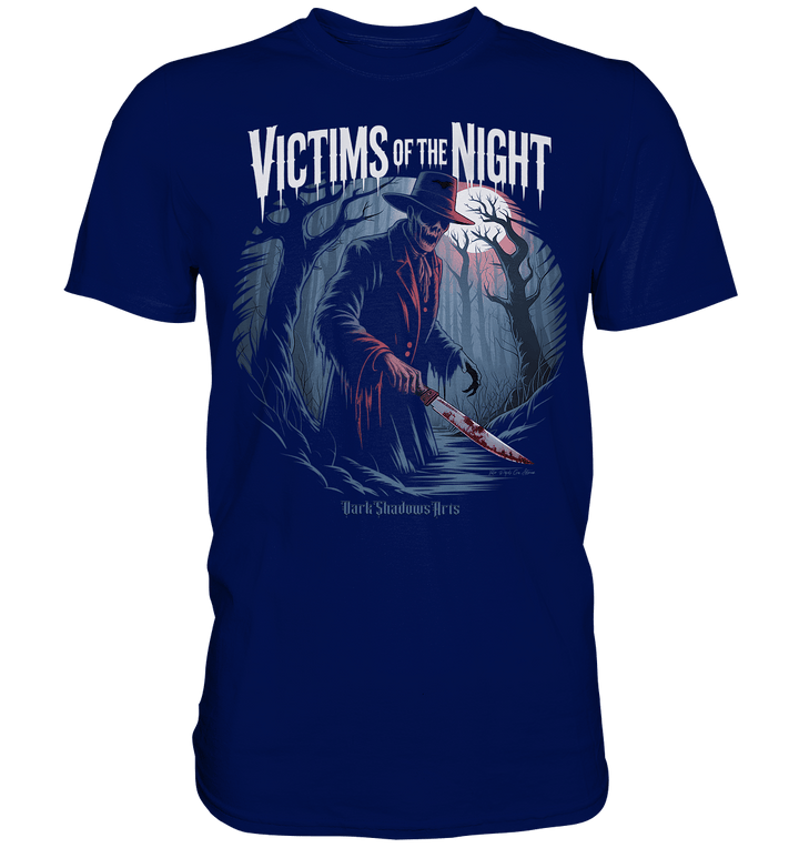 Victims of the Night – Die Jagd beginnt - Premium Shirt | Unisex - Shirts | Dark Shadows Arts