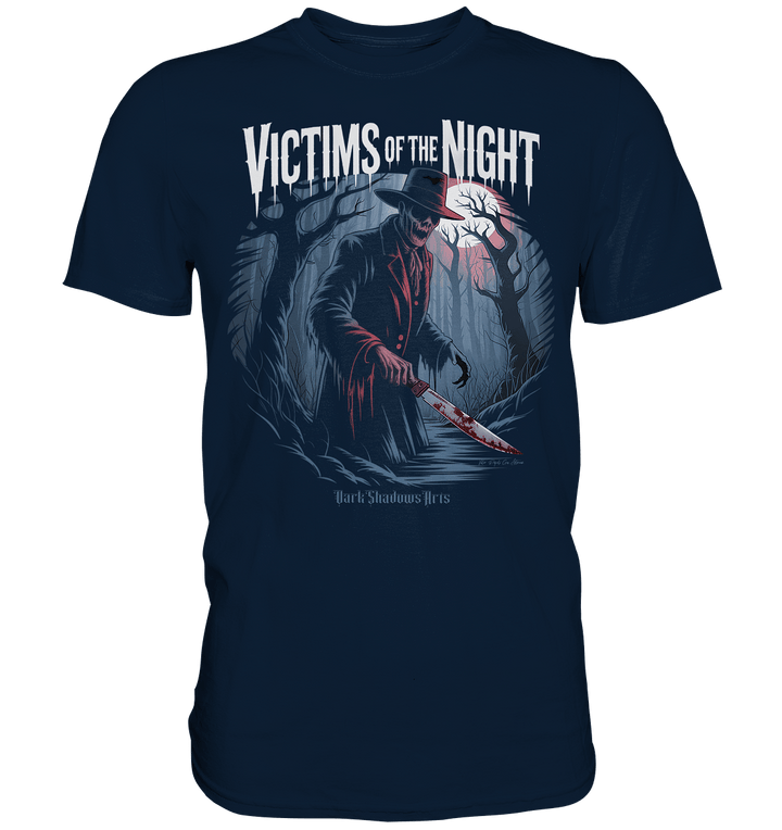 Victims of the Night – Die Jagd beginnt - Premium Shirt | Unisex - Shirts | Dark Shadows Arts
