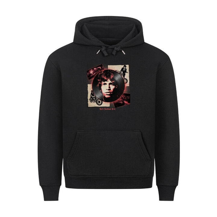 Vinyl - Geister & Rock - Rebellion – Retro Shadows Collage - HigherBlanks Premium Hoodie | Hoodie | Dark Shadows Arts