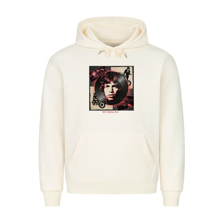 Vinyl - Geister & Rock - Rebellion – Retro Shadows Collage - HigherBlanks Premium Hoodie | Hoodie | Dark Shadows Arts