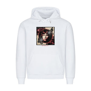 Vinyl - Geister & Rock - Rebellion – Retro Shadows Collage - HigherBlanks Premium Hoodie | Hoodie | Dark Shadows Arts
