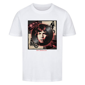 Vinyl - Geister & Rock - Rebellion – Retro Shadows Collage - Premium Organic Shirt Kids | T-Shirt | Dark Shadows Arts