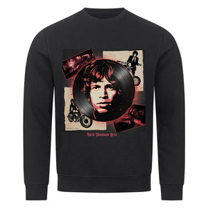 Vinyl - Geister & Rock - Rebellion – Retro Shadows Collage - Premium Organic Sweatshirt | Sweatshirt | Dark Shadows Arts