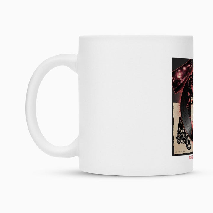 Vinyl - Geister & Rock - Rebellion – Retro Shadows Collage - Tasse | Mug | Dark Shadows Arts