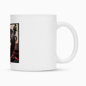 Vinyl - Geister & Rock - Rebellion – Retro Shadows Collage - Tasse | Mug | Dark Shadows Arts