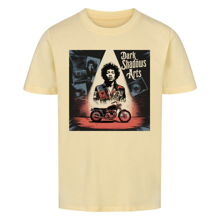 Vinyl Rebellion – Schatten der Rockzeit - Premium Organic Shirt Kids | T-Shirt | Dark Shadows Arts