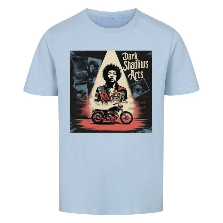 Vinyl Rebellion – Schatten der Rockzeit - Premium Organic Shirt Kids | T-Shirt | Dark Shadows Arts