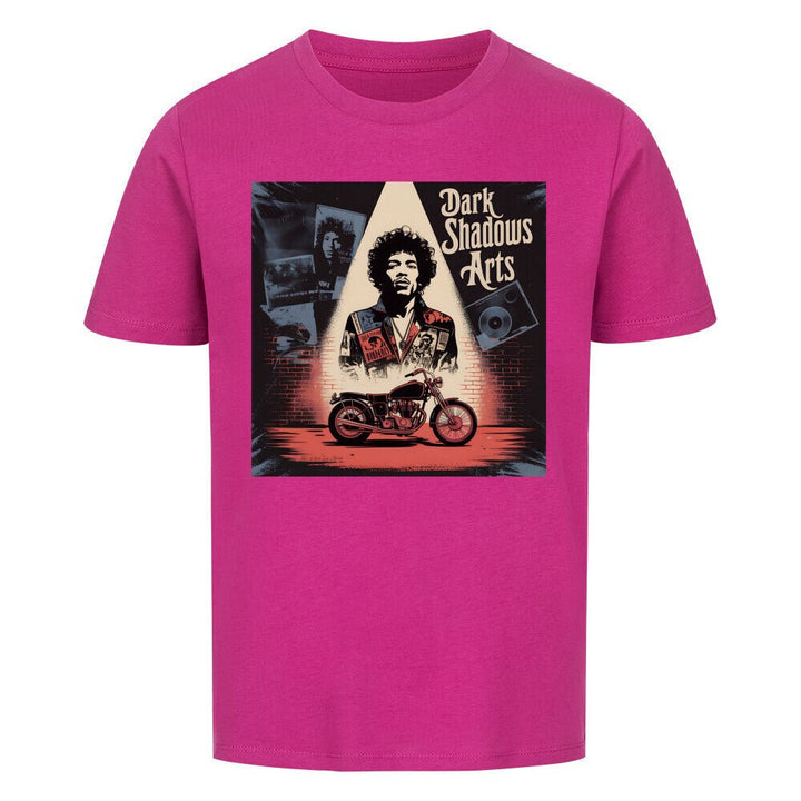 Vinyl Rebellion – Schatten der Rockzeit - Premium Organic Shirt Kids | T-Shirt | Dark Shadows Arts