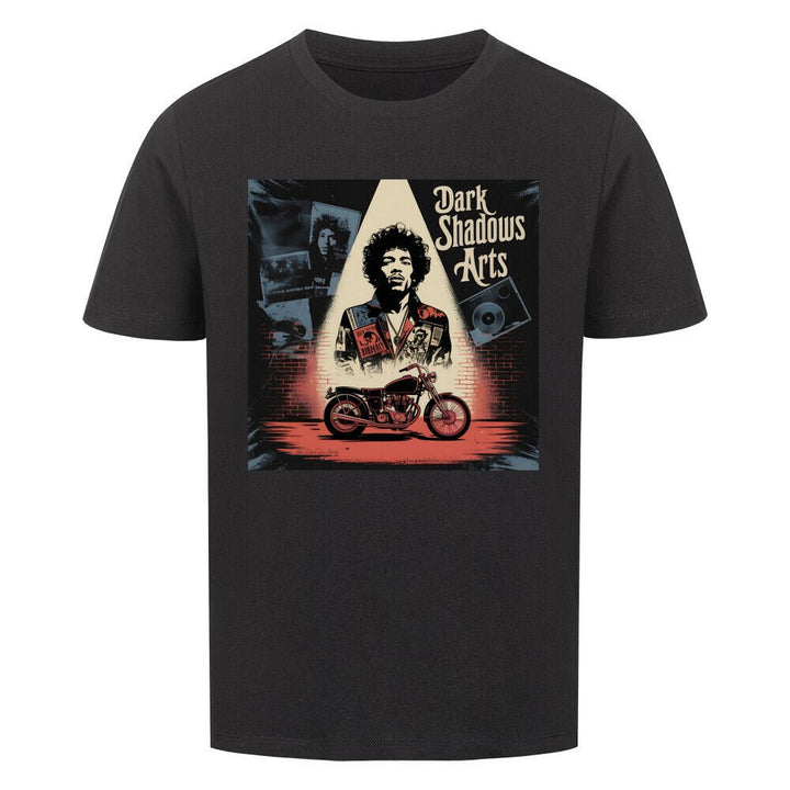Vinyl Rebellion – Schatten der Rockzeit - Premium Organic Shirt Kids | T-Shirt | Dark Shadows Arts