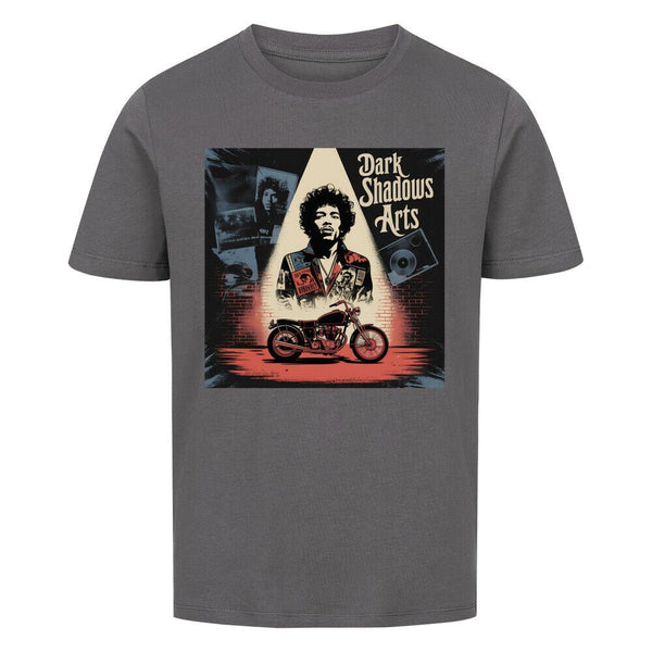 Vinyl Rebellion – Schatten der Rockzeit - Premium Organic Shirt Kids | T-Shirt | Dark Shadows Arts
