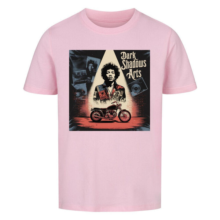 Vinyl Rebellion – Schatten der Rockzeit - Premium Organic Shirt Kids | T-Shirt | Dark Shadows Arts