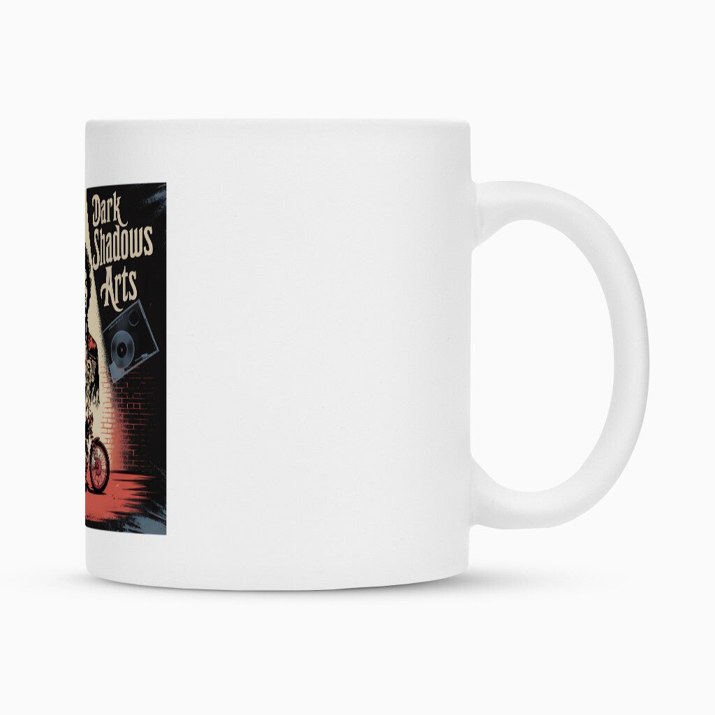 Vinyl Rebellion – Schatten der Rockzeit - Tasse | Mug | Dark Shadows Arts