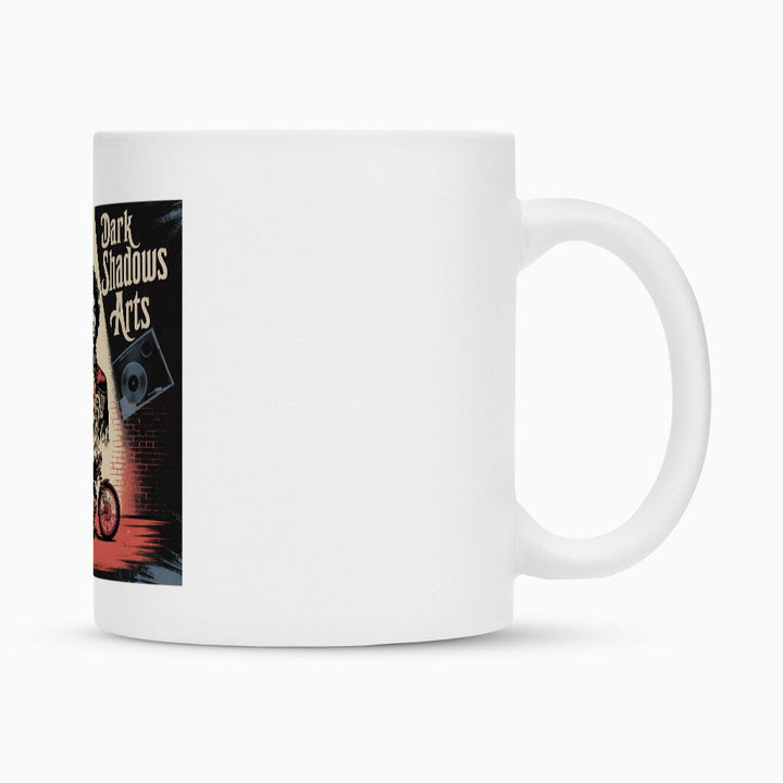 Vinyl Rebellion – Schatten der Rockzeit - Tasse | Mug | Dark Shadows Arts