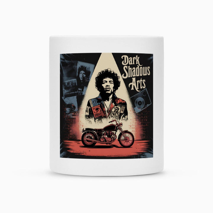 Vinyl Rebellion – Schatten der Rockzeit - Tasse | Mug | Dark Shadows Arts