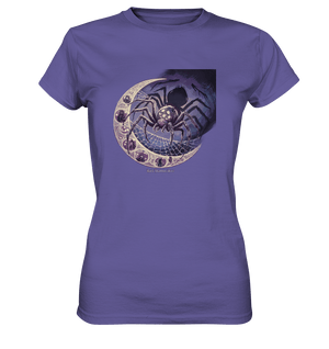 Web of Deception - A Dark and Magical Scene of a Spider - Ladies Premium Shirt | Lady - Shirts | Dark Shadows Arts