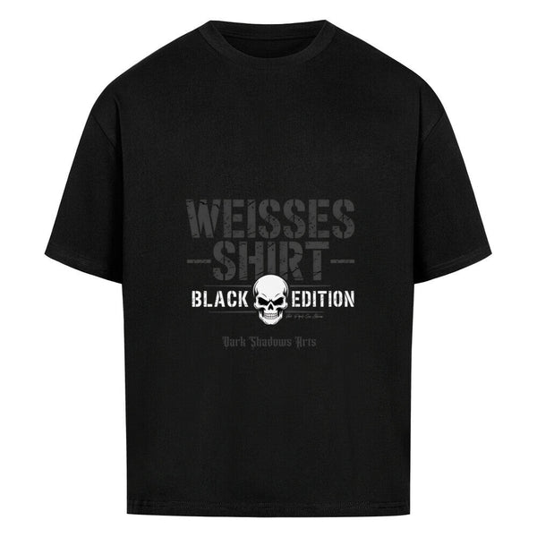 Weisses Shirt - Black edition - VACANCY Oversized Shirt | T-Shirt | Dark Shadows Arts