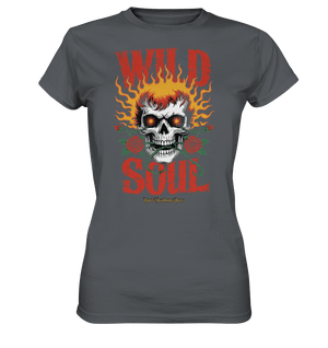 WILD SOUL – Kraftvolles und rebellisches Design von Dark Shadows Arts - Ladies Premium Shirt | Lady - Shirts | Dark Shadows Arts