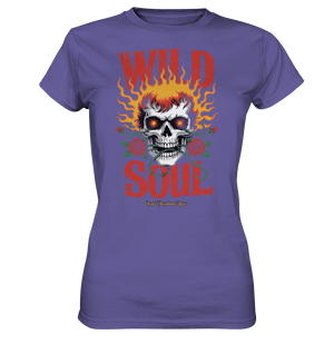 WILD SOUL – Kraftvolles und rebellisches Design von Dark Shadows Arts - Ladies Premium Shirt | Lady - Shirts | Dark Shadows Arts