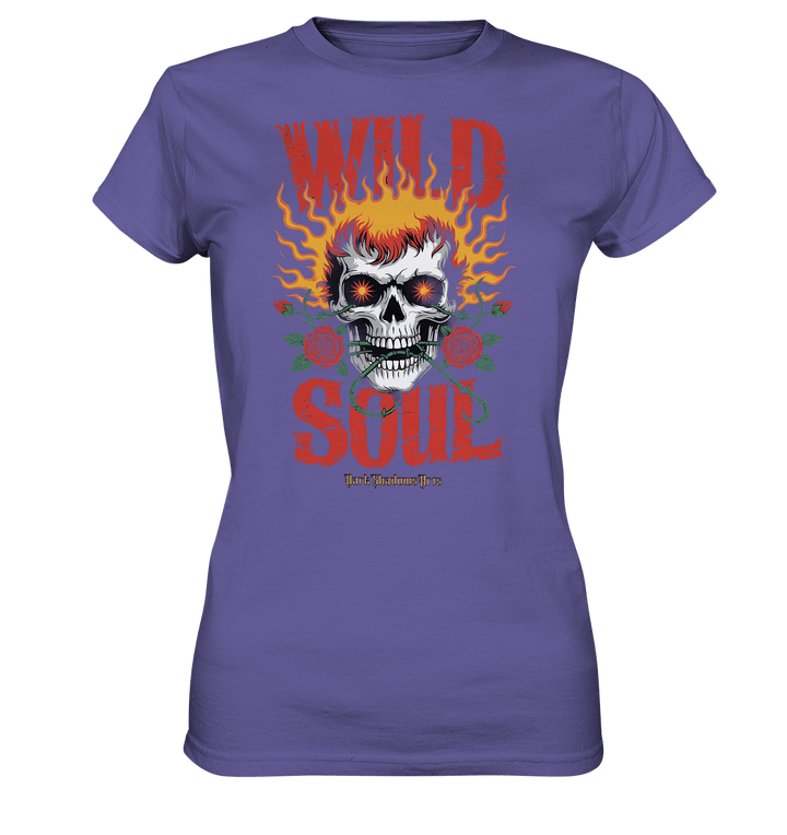 WILD SOUL – Kraftvolles und rebellisches Design von Dark Shadows Arts - Ladies Premium Shirt | Lady - Shirts | Dark Shadows Arts