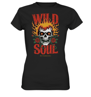 WILD SOUL – Kraftvolles und rebellisches Design von Dark Shadows Arts - Ladies Premium Shirt | Lady - Shirts | Dark Shadows Arts