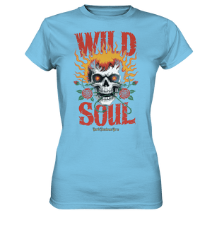 WILD SOUL – Kraftvolles und rebellisches Design von Dark Shadows Arts - Ladies Premium Shirt | Lady - Shirts | Dark Shadows Arts