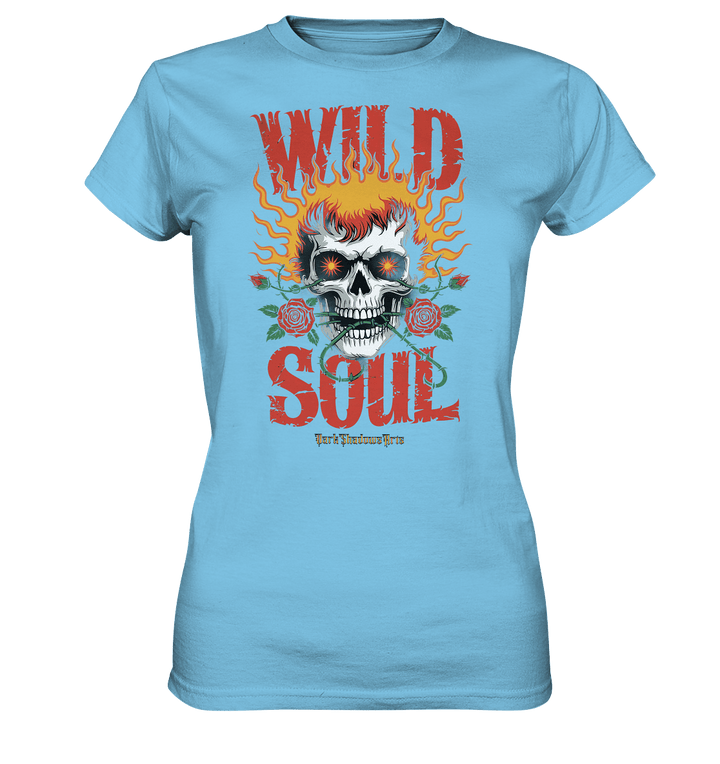 WILD SOUL – Kraftvolles und rebellisches Design von Dark Shadows Arts - Ladies Premium Shirt | Lady - Shirts | Dark Shadows Arts