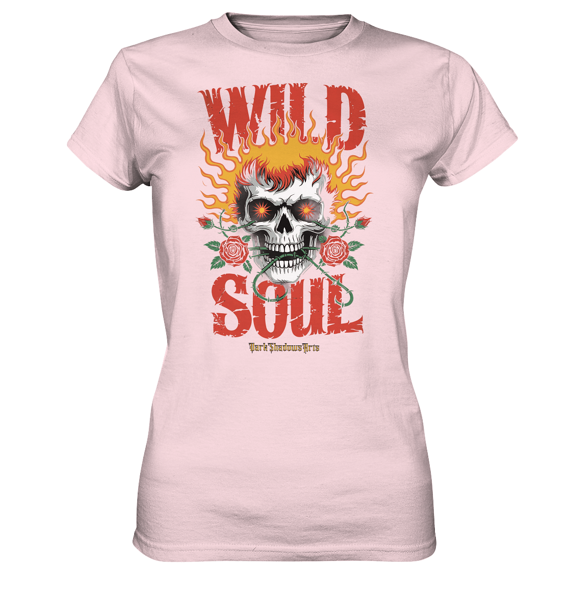 WILD SOUL – Kraftvolles und rebellisches Design von Dark Shadows Arts - Ladies Premium Shirt | Lady - Shirts | Dark Shadows Arts