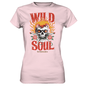 WILD SOUL – Kraftvolles und rebellisches Design von Dark Shadows Arts - Ladies Premium Shirt | Lady - Shirts | Dark Shadows Arts