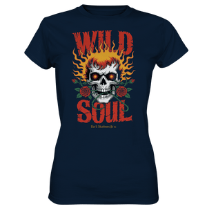 WILD SOUL – Kraftvolles und rebellisches Design von Dark Shadows Arts - Ladies Premium Shirt | Lady - Shirts | Dark Shadows Arts