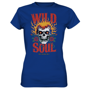 WILD SOUL – Kraftvolles und rebellisches Design von Dark Shadows Arts - Ladies Premium Shirt | Lady - Shirts | Dark Shadows Arts
