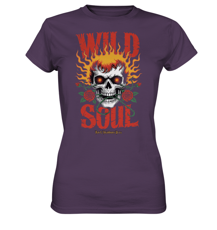 WILD SOUL – Kraftvolles und rebellisches Design von Dark Shadows Arts - Ladies Premium Shirt | Lady - Shirts | Dark Shadows Arts