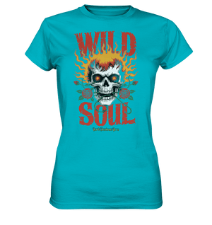 WILD SOUL – Kraftvolles und rebellisches Design von Dark Shadows Arts - Ladies Premium Shirt | Lady - Shirts | Dark Shadows Arts
