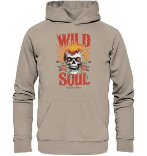 WILD SOUL – Kraftvolles und rebellisches Design von Dark Shadows Arts - Organic Hoodie | Hoodies | Dark Shadows Arts