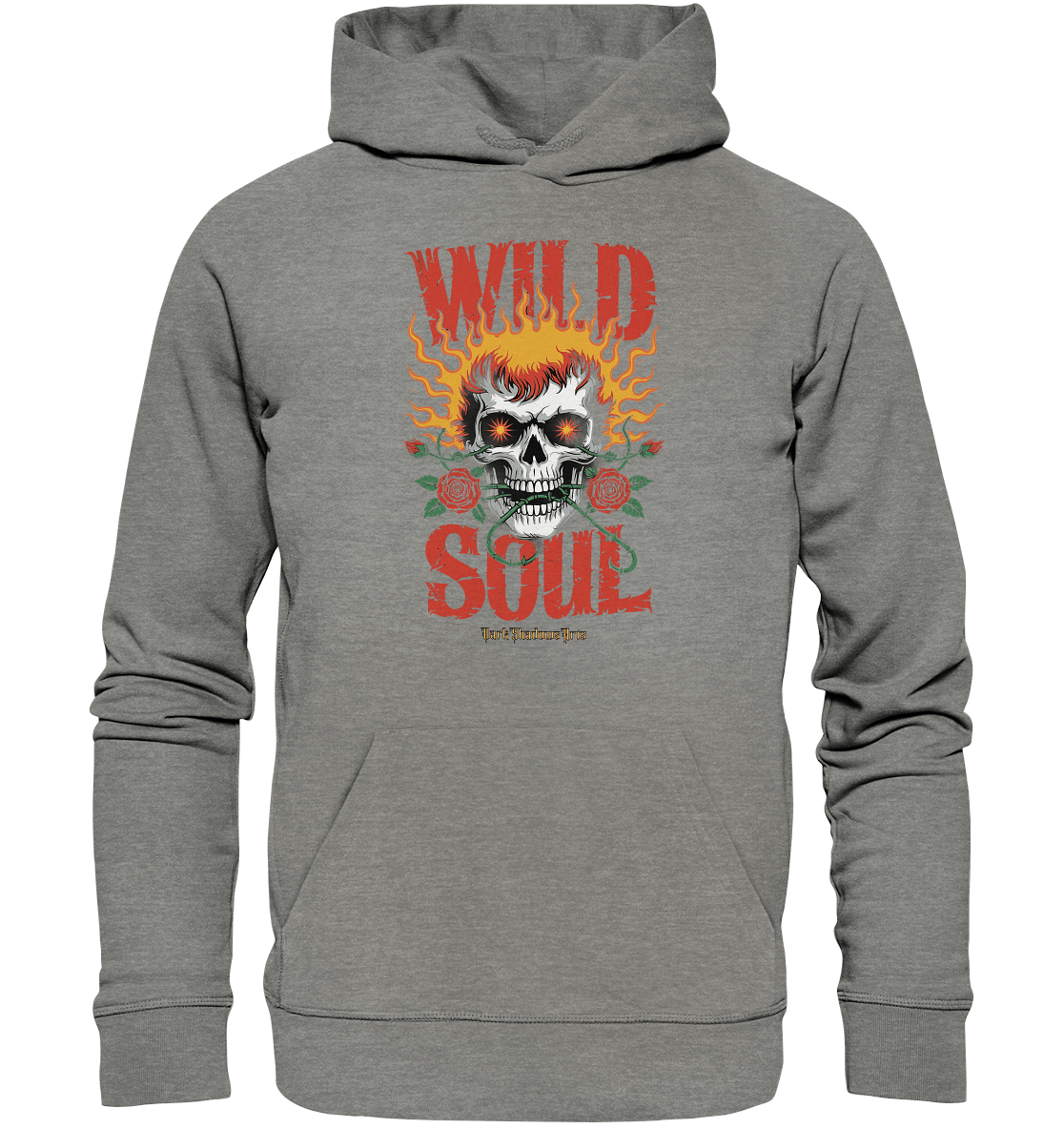 WILD SOUL – Kraftvolles und rebellisches Design von Dark Shadows Arts - Organic Hoodie | Hoodies | Dark Shadows Arts