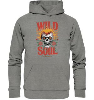 WILD SOUL – Kraftvolles und rebellisches Design von Dark Shadows Arts - Organic Hoodie | Hoodies | Dark Shadows Arts