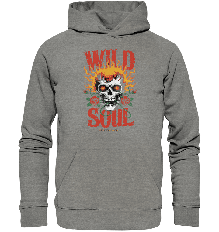 WILD SOUL – Kraftvolles und rebellisches Design von Dark Shadows Arts - Organic Hoodie | Hoodies | Dark Shadows Arts