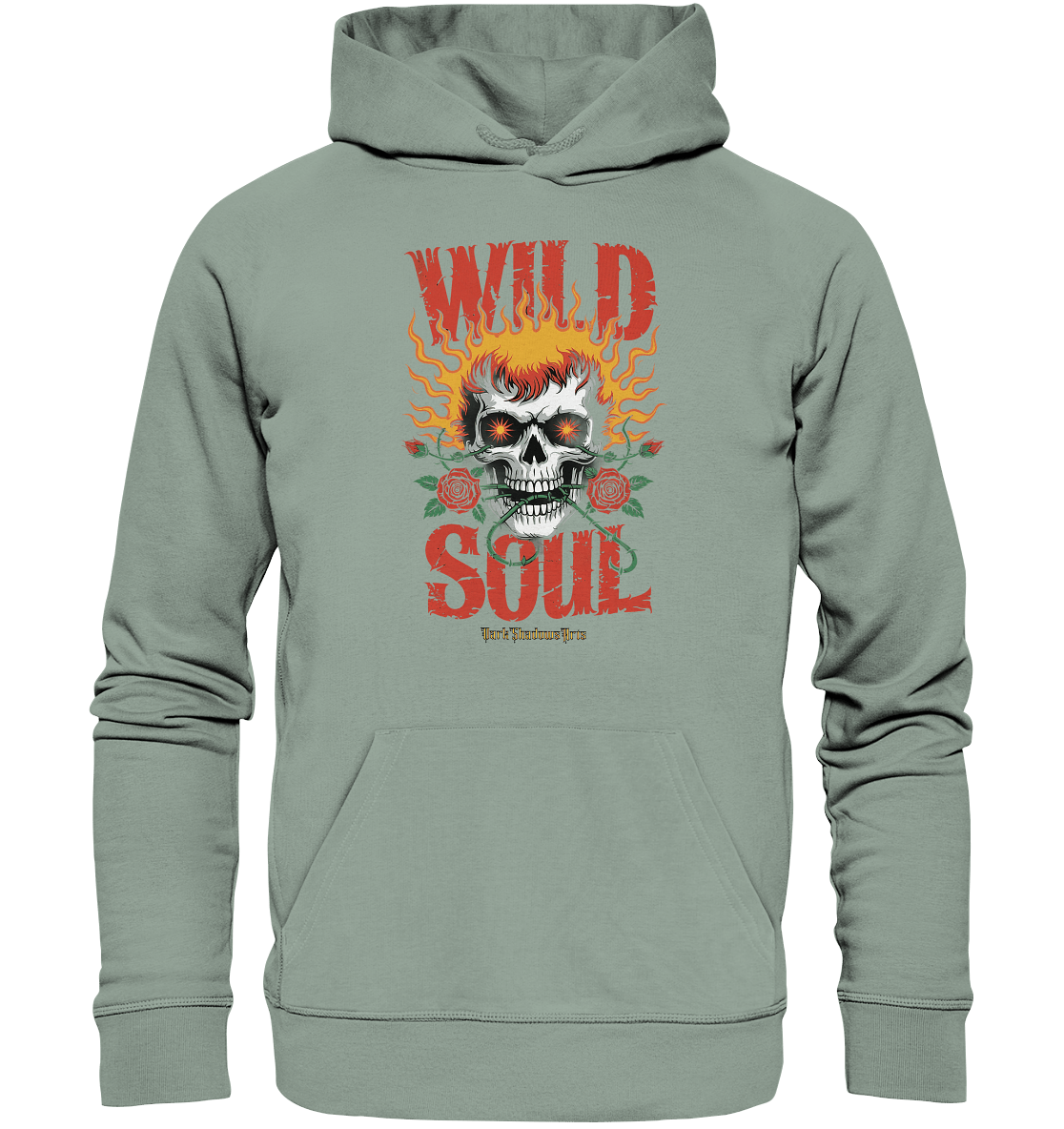 WILD SOUL – Kraftvolles und rebellisches Design von Dark Shadows Arts - Organic Hoodie | Hoodies | Dark Shadows Arts