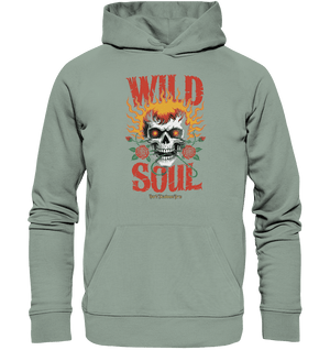 WILD SOUL – Kraftvolles und rebellisches Design von Dark Shadows Arts - Organic Hoodie | Hoodies | Dark Shadows Arts