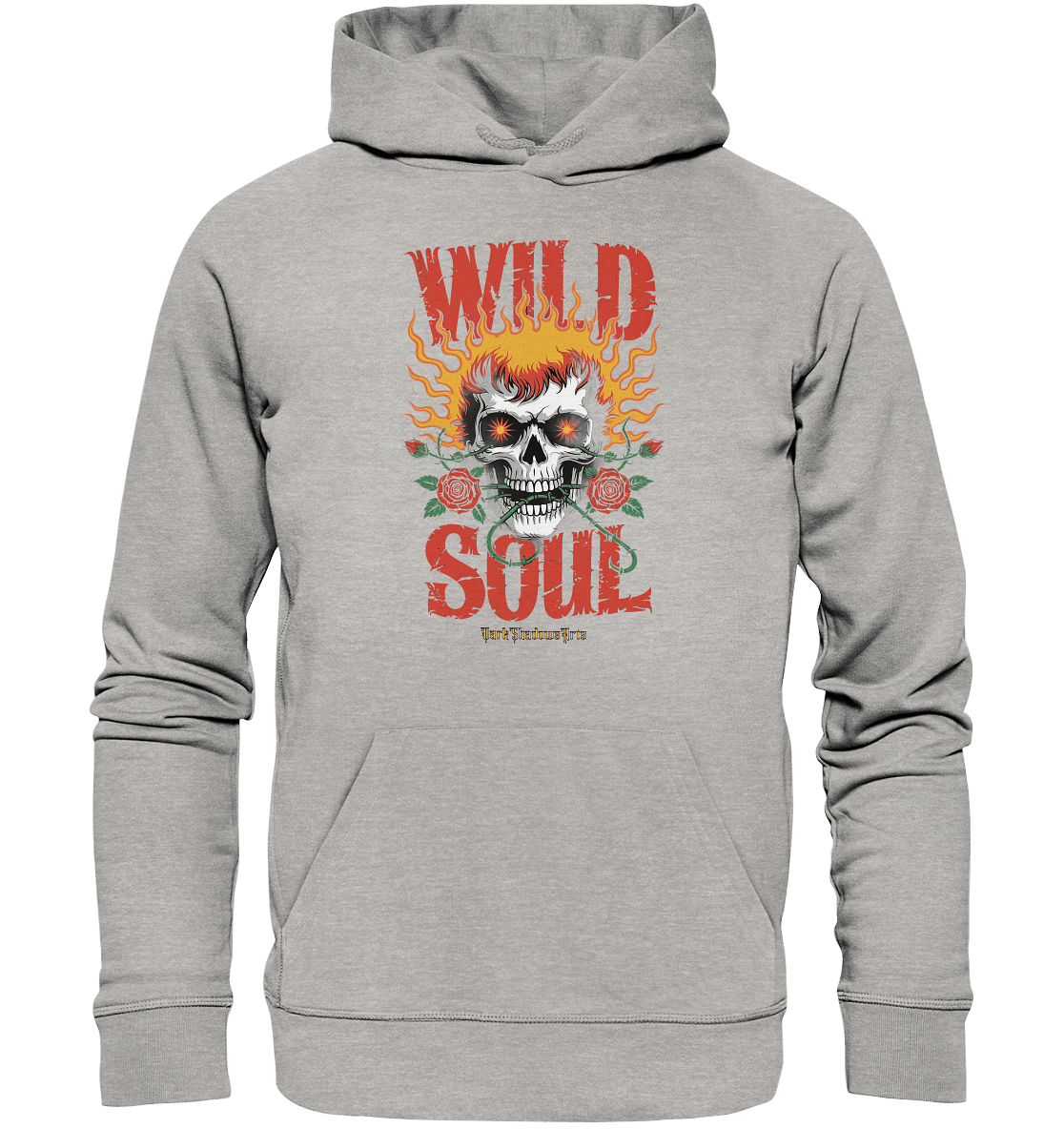 WILD SOUL – Kraftvolles und rebellisches Design von Dark Shadows Arts - Organic Hoodie | Hoodies | Dark Shadows Arts