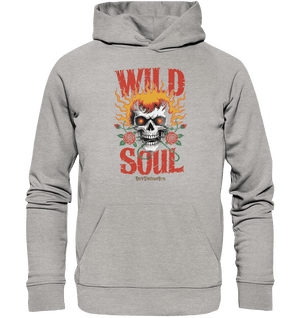 WILD SOUL – Kraftvolles und rebellisches Design von Dark Shadows Arts - Organic Hoodie | Hoodies | Dark Shadows Arts