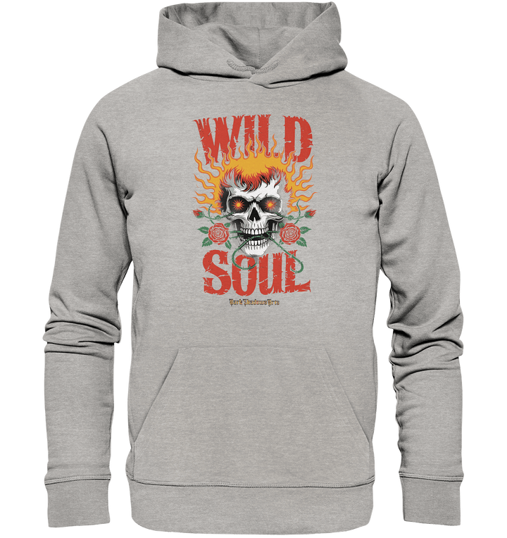 WILD SOUL – Kraftvolles und rebellisches Design von Dark Shadows Arts - Organic Hoodie | Hoodies | Dark Shadows Arts